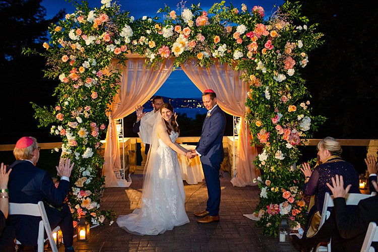 Unlocking the Beauty of a Floral Chuppah: A Guide to Creating a Stunning Wedding Canopy