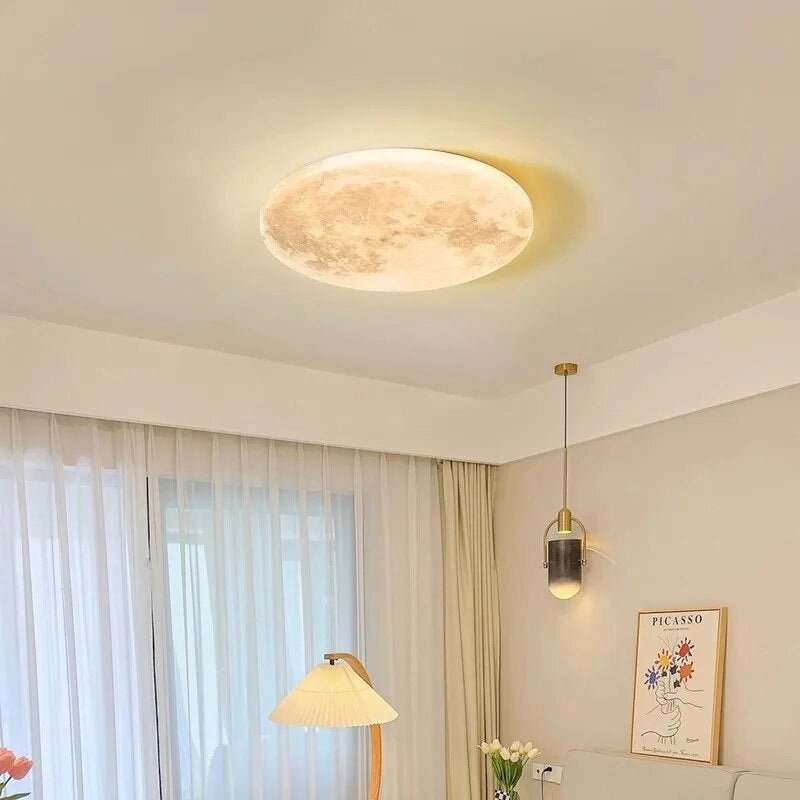 Lunar LED Ceiling Lights with Remote Control Option