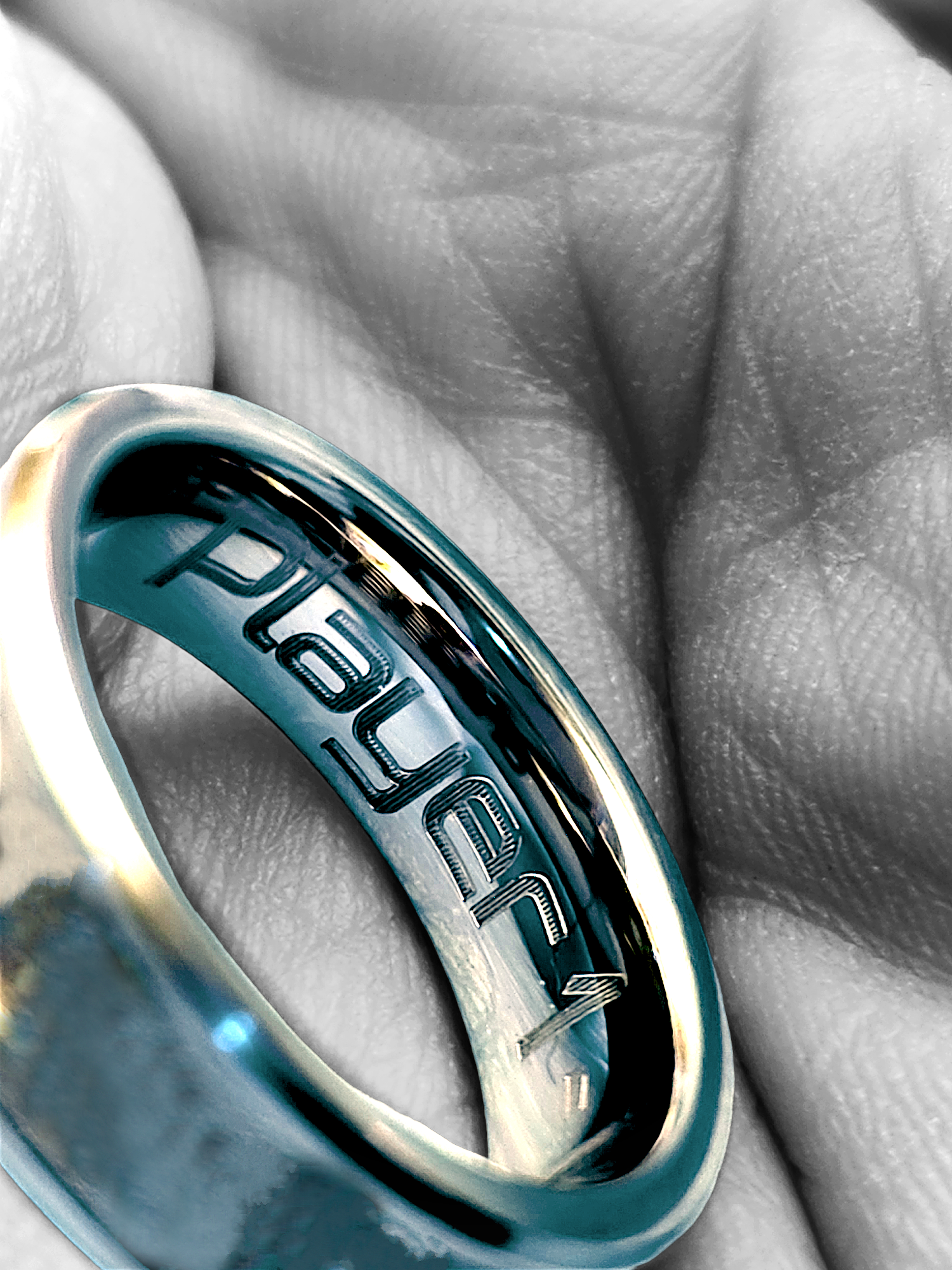 Personalized Engraved Ring Showcasing Craftsmanship, BESPOKE SPACE