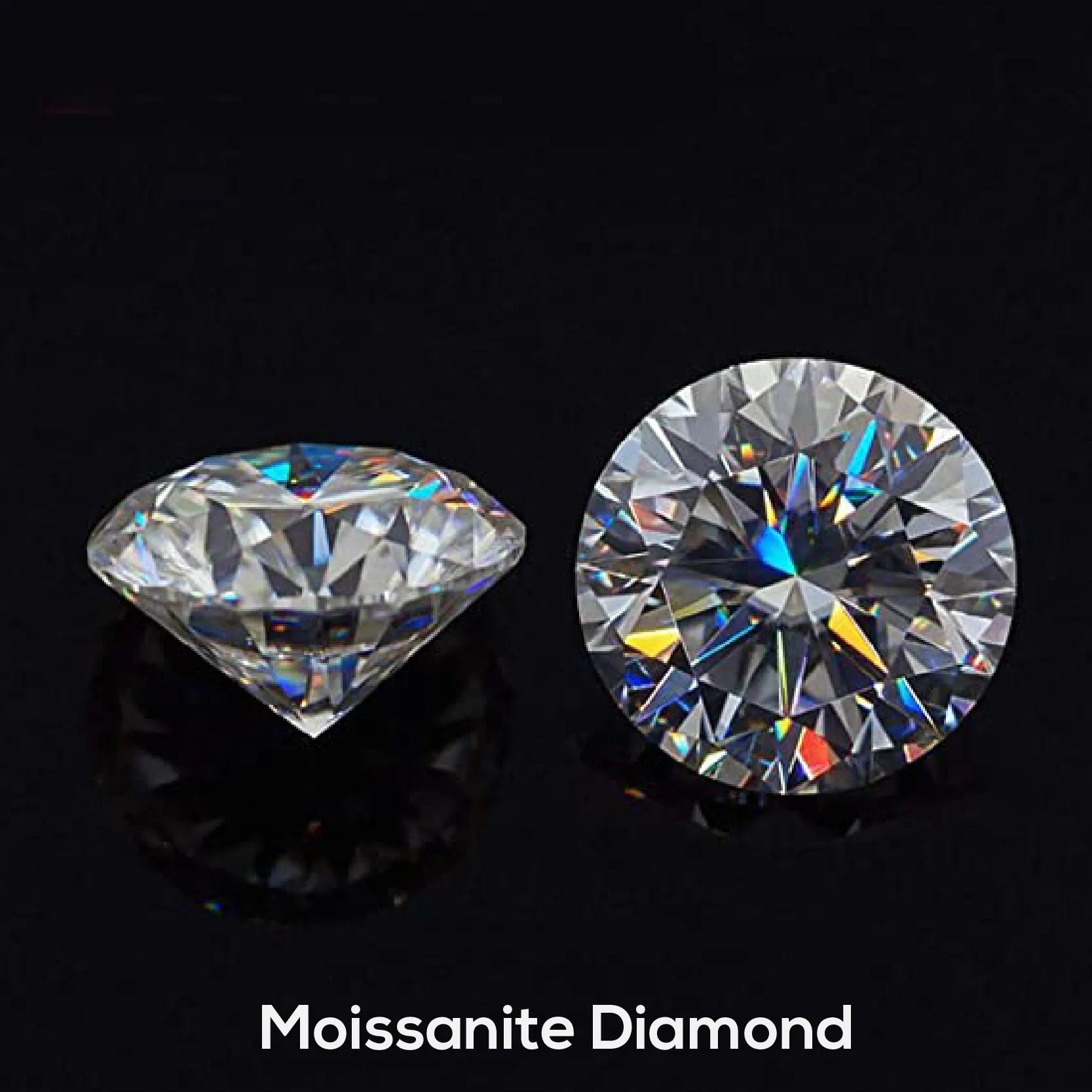 Eternal Radiance: 5 Carat D-Color Moissanite Platinum Ring 