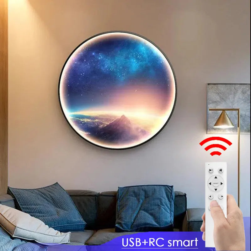 2024 Cosmic Starry Sky LED Wall Lights