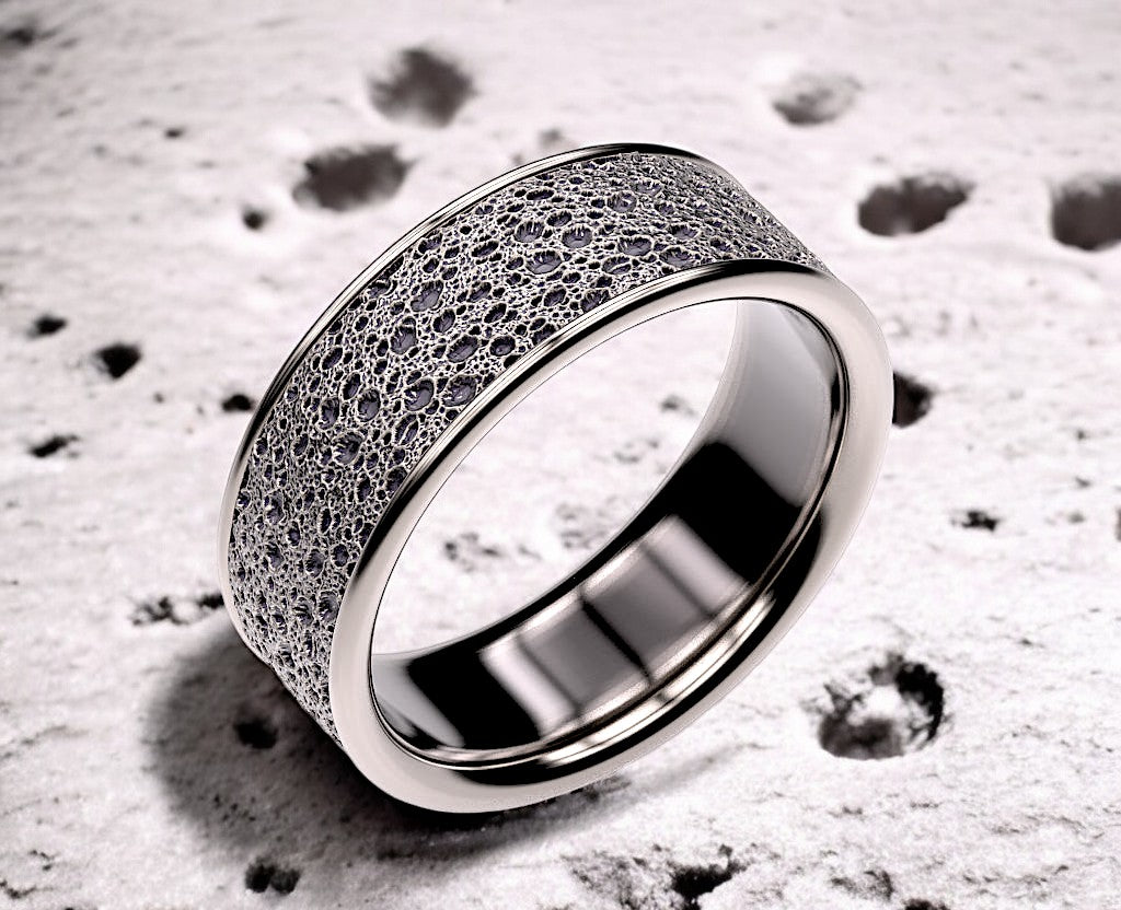 Lunar Lava Ring - A Masterpiece from the Lunar Forge

The Lunar Lava Ring is a bold new addition to the Bespoke Space collection,