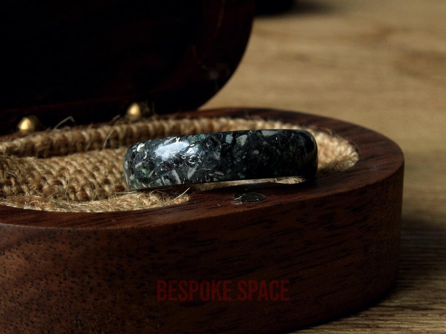 Deep Space Apollo Moon Ring - Premium Ring from Bespoke Space -  Shop now at BESPOKE SPACE